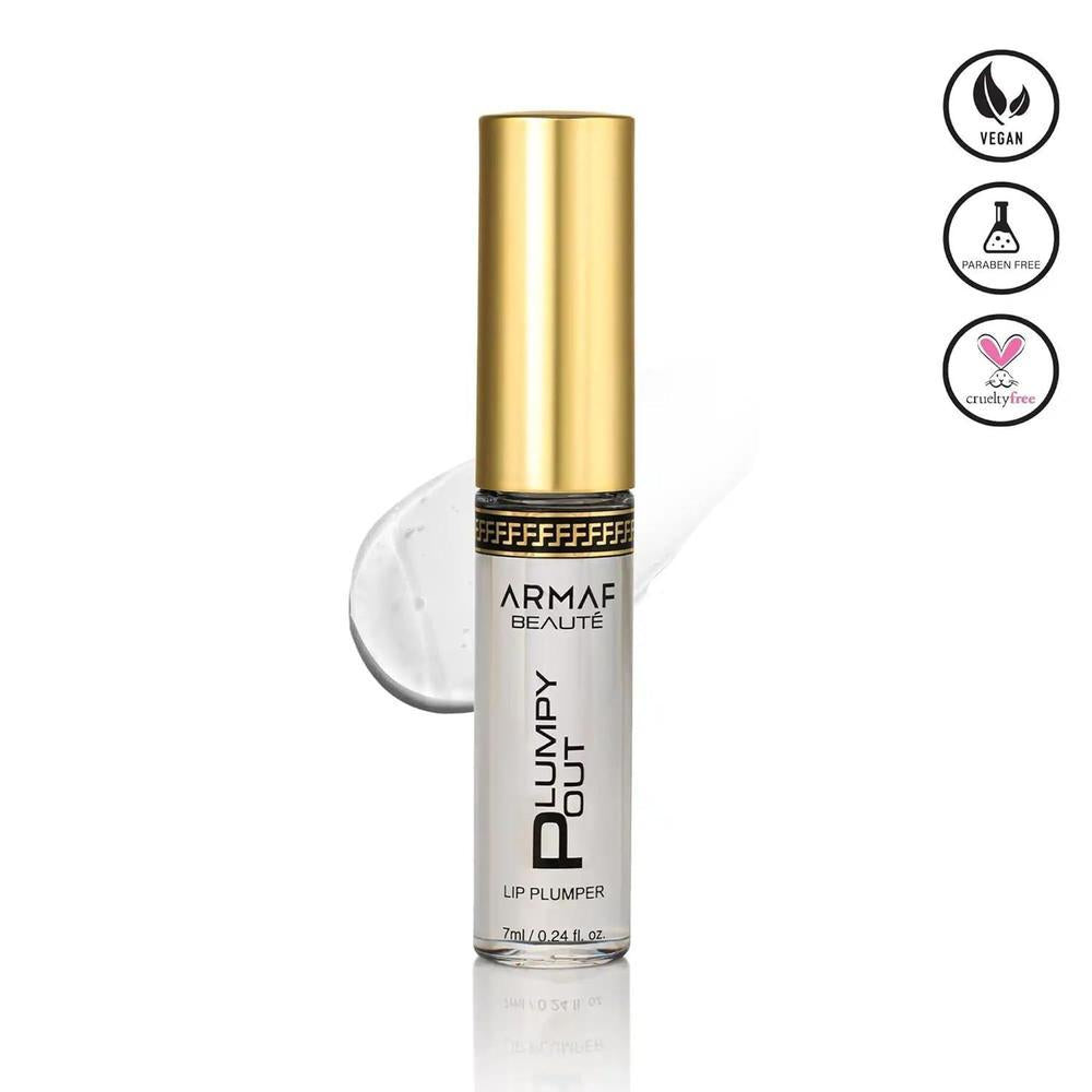 Armaf Beauté Plumpy Pout Lip Plumper, brillo labial que da volumen, súper hidratante para labios más llenos y nutridos