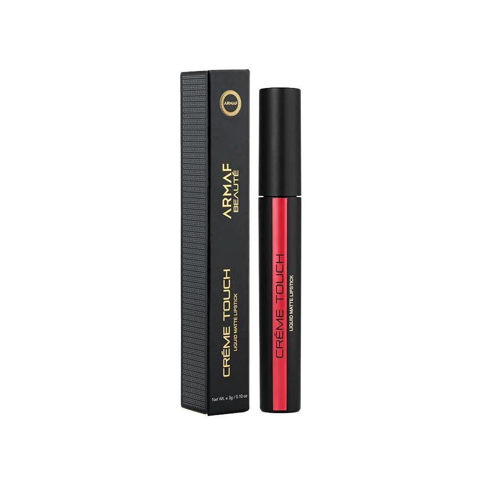 Armaf Beauté Crème Touch Liquid Lipstick For Women, Hydrating, Soft Matte Finish | Chili Pepper