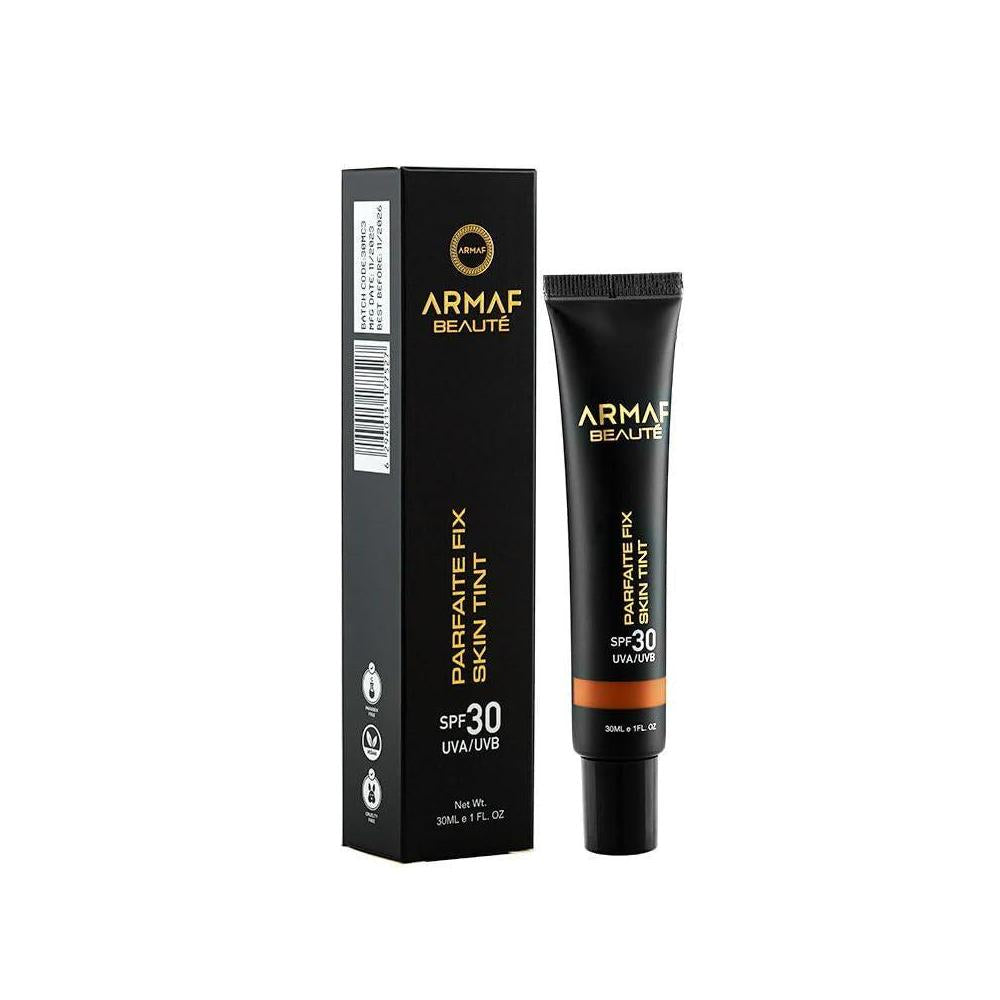Armaf Beauté Parfaite Fix - Skin Tint | Tinted Moisturizer with Spf 30 For Sun Protection | Semi Matte Finish | Honey, 30 ml/1 fl.oz