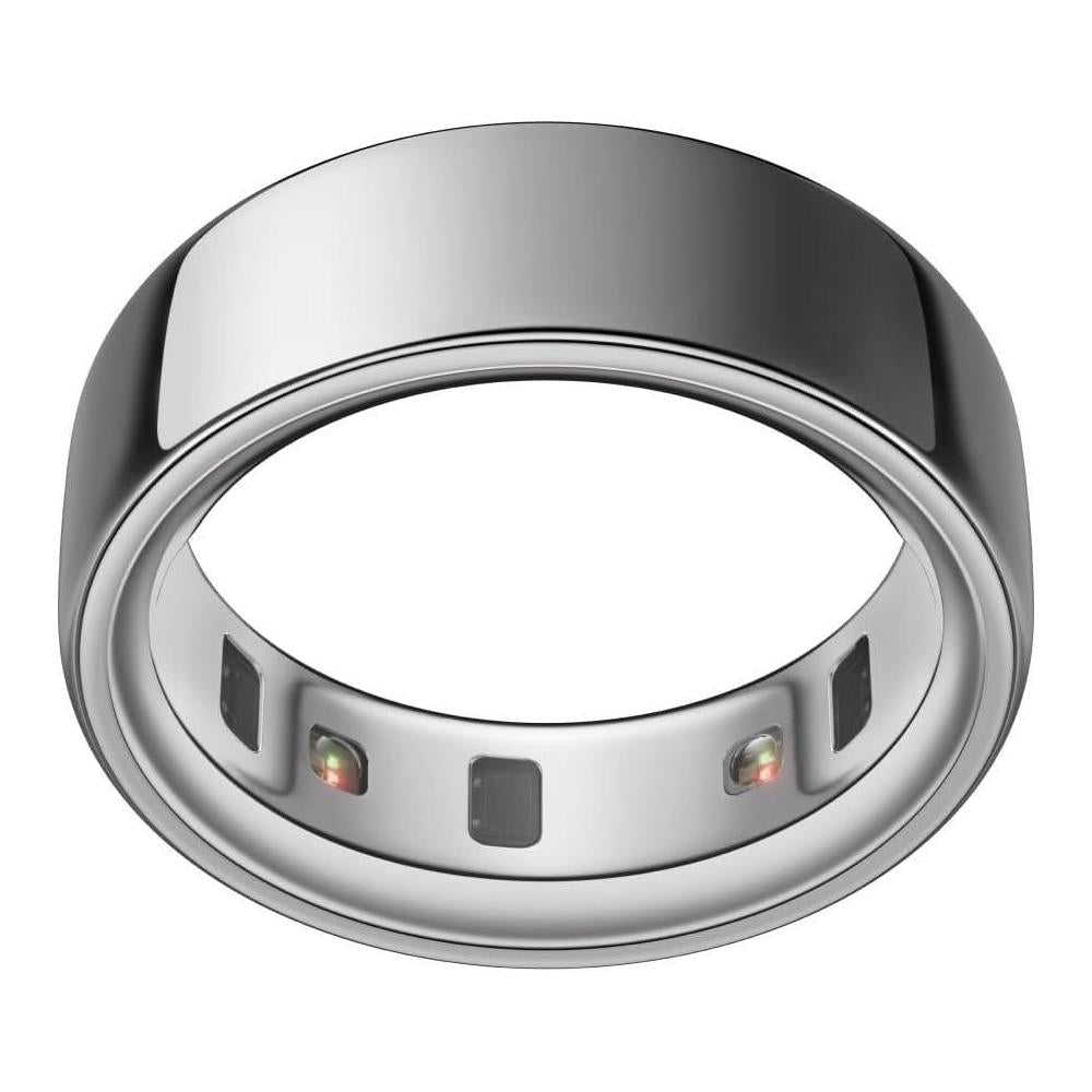 Oura Ring 4 - Silver - Size 8 - Size Before You Buy