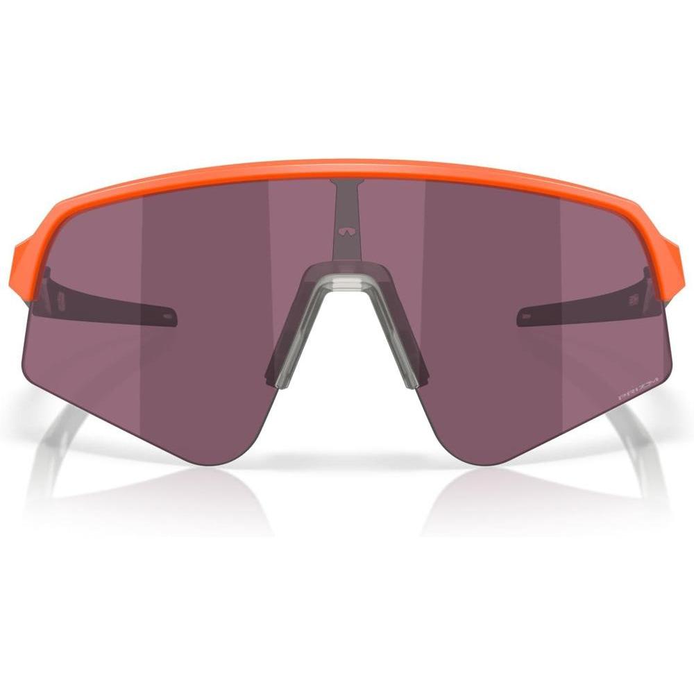 Oakley Men's OO9465 Sutro Lite Sweep Rectangular Sunglasses, Matte Neon Orange/Prizm Road Black, 39 mm