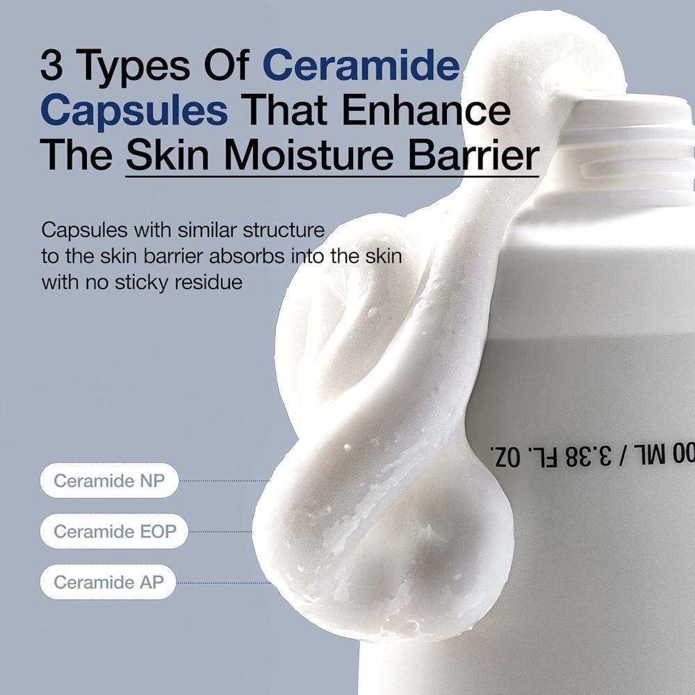 ANUA crema con ceramida y pantenol, hidratante facial para piel normal, fortalece la barrera cutánea sin obstruir poros