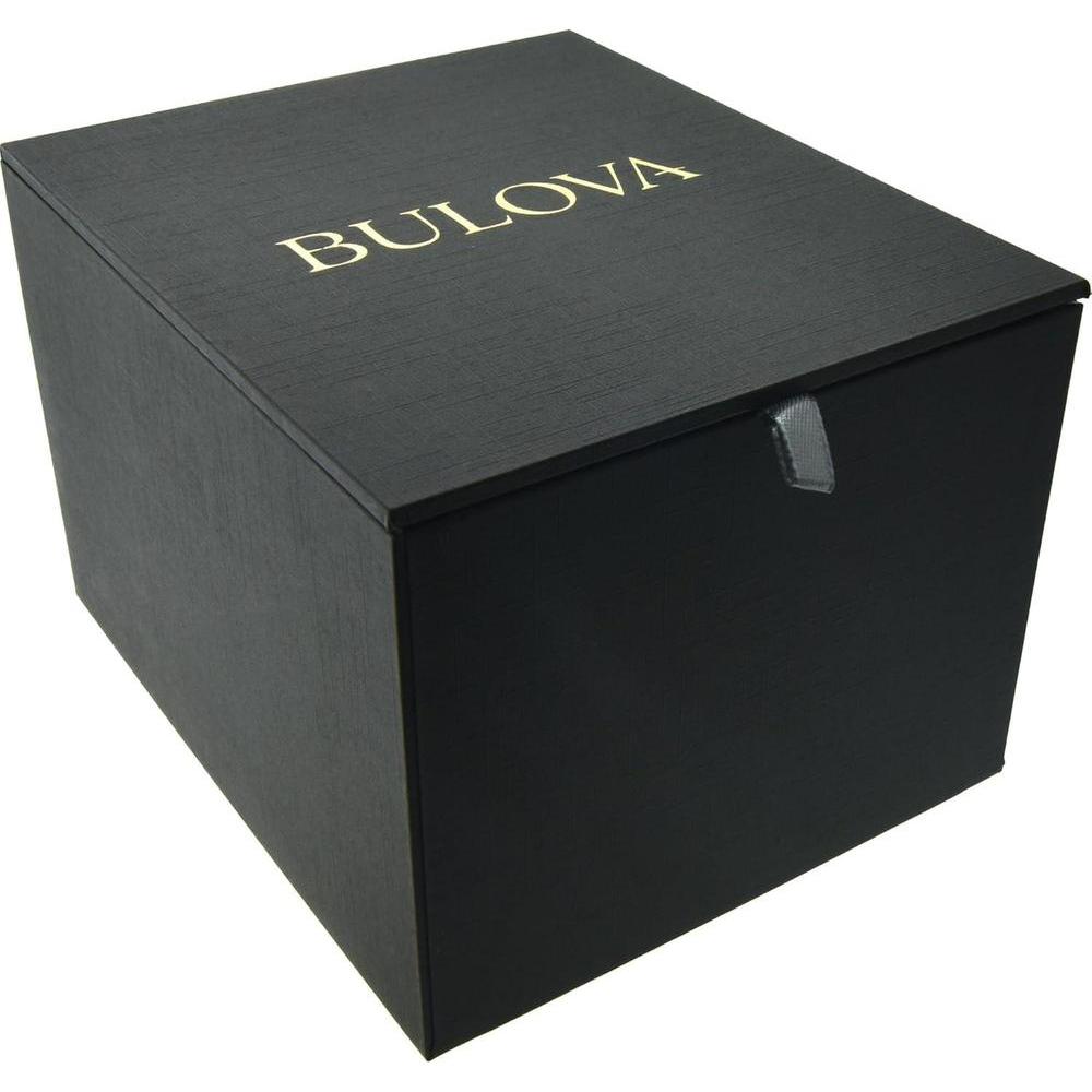 Bulova Reloj cronógrafo clásico de 6 manecillas para hombre de cuarzo, acero inoxidable, 24h, manecillas luminosas