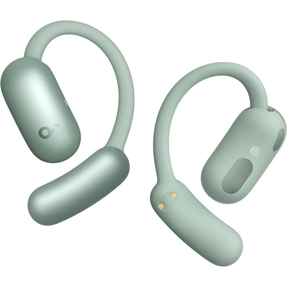 soundcore AeroFit 2 by Anker, Open-Ear Headphones, Translation Earbuds Real Time, 4 Adjustable Positions for Every Ear Size, 2x Richer Bass, Hi-Res, 42H Playtime, IP55,AI Clear Calls,Wireless Charging