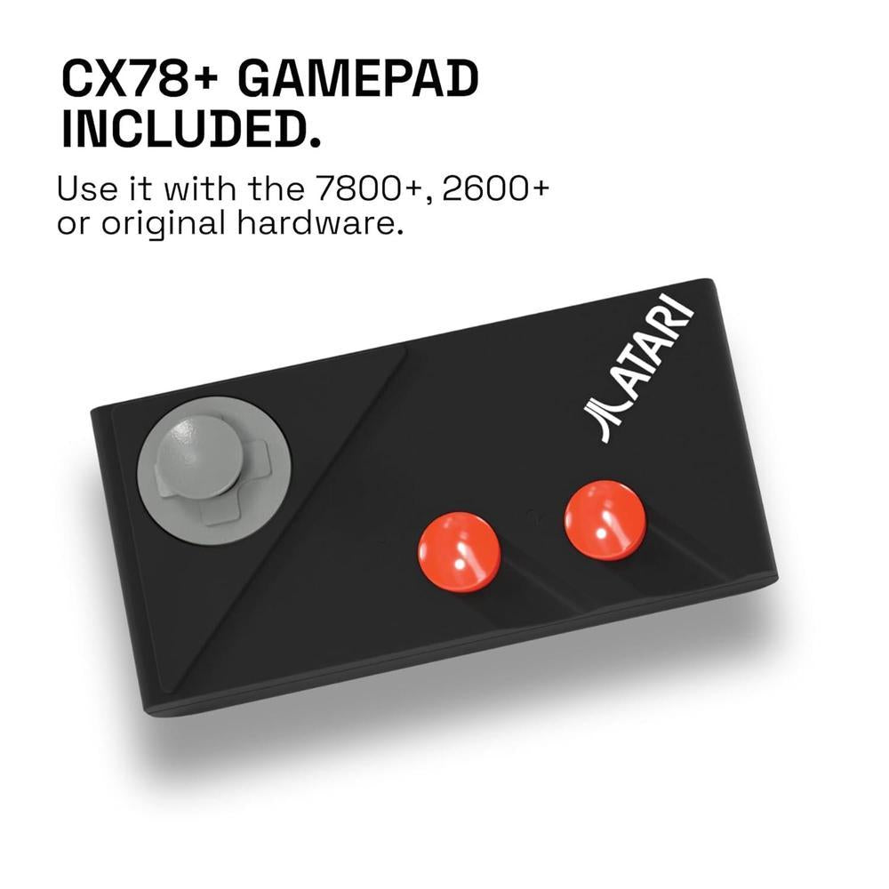 Official Atari 7800+ Console & Wireless Controller con salida HDMI, compatible con juegos Atari 2600 y 7800