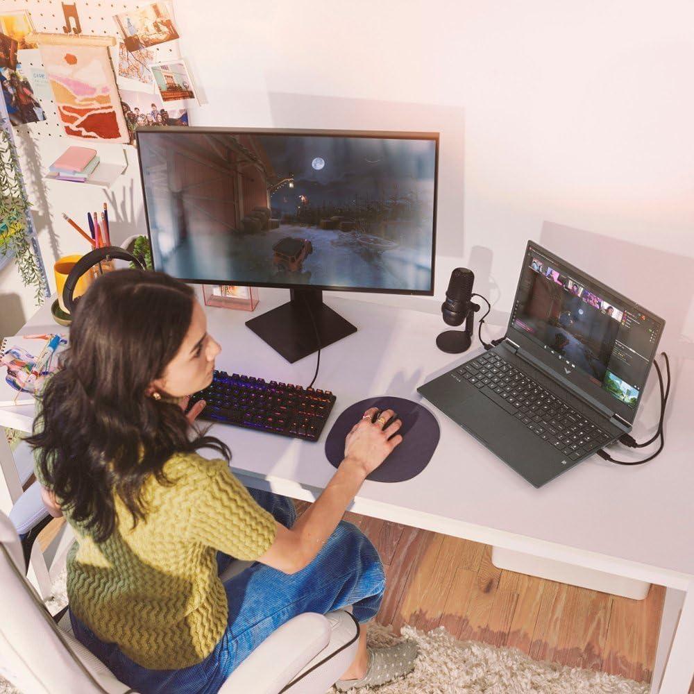 Hp Victus Laptop Gaming 15.6" Fhd 144Hz Amd Ryzen 5 7535Hs 16Gb Ddr5 Ram 512Gb Ssd Amd Radeon Rx 6550M Windows 11 Pro