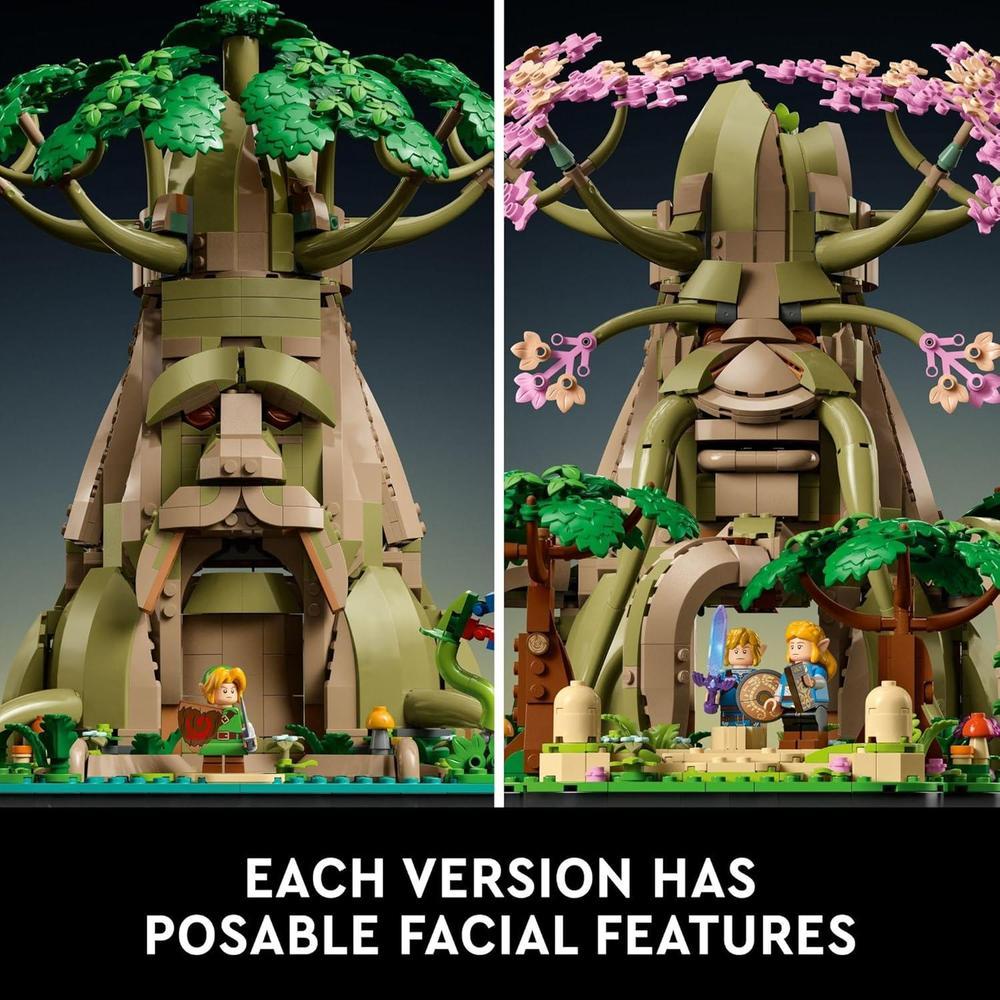 LEGO The Legend of Zelda Great Deku Tree, juego de construcción coleccionable para decoración del hogar y oficina a partir de 18 años