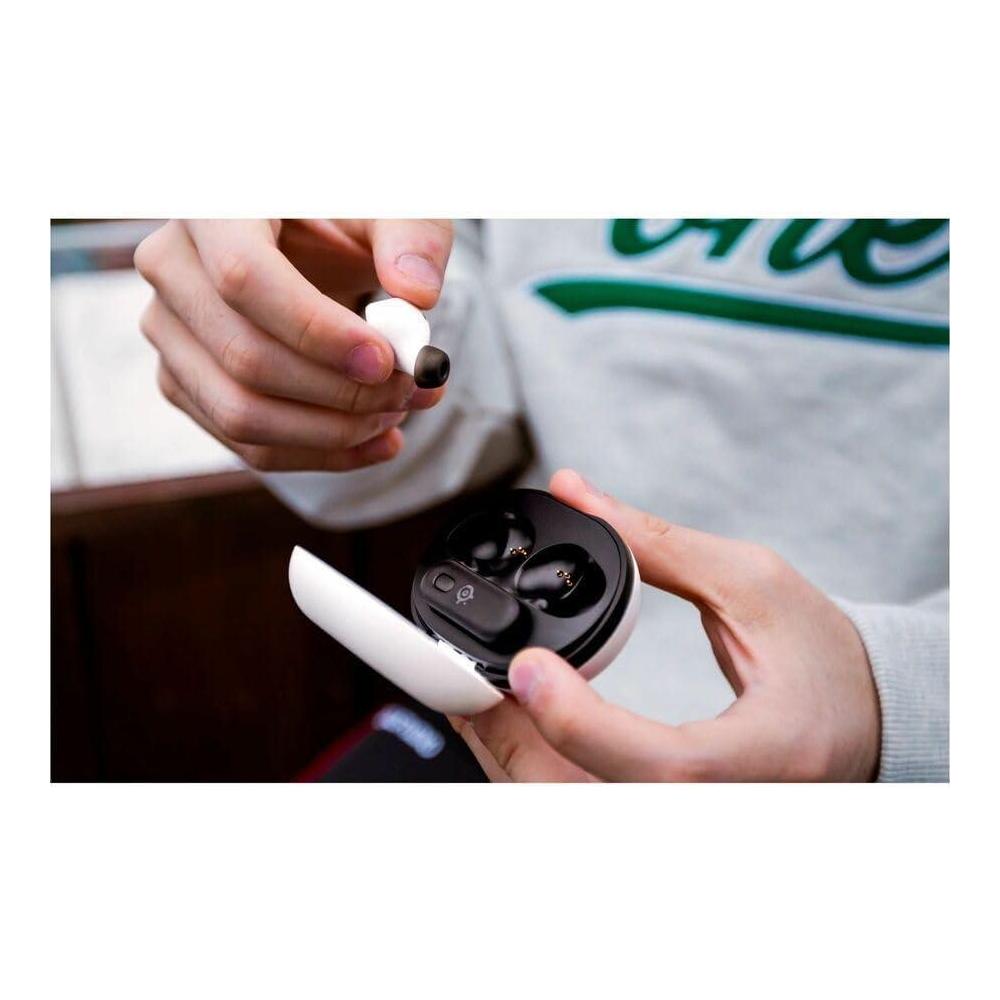 SteelSeries Arctis GameBuds con Switch Wireless 2.4GHz, Bluetooth 5.3, cancelación de ruido, presets de audio, batería 40H - Blanco