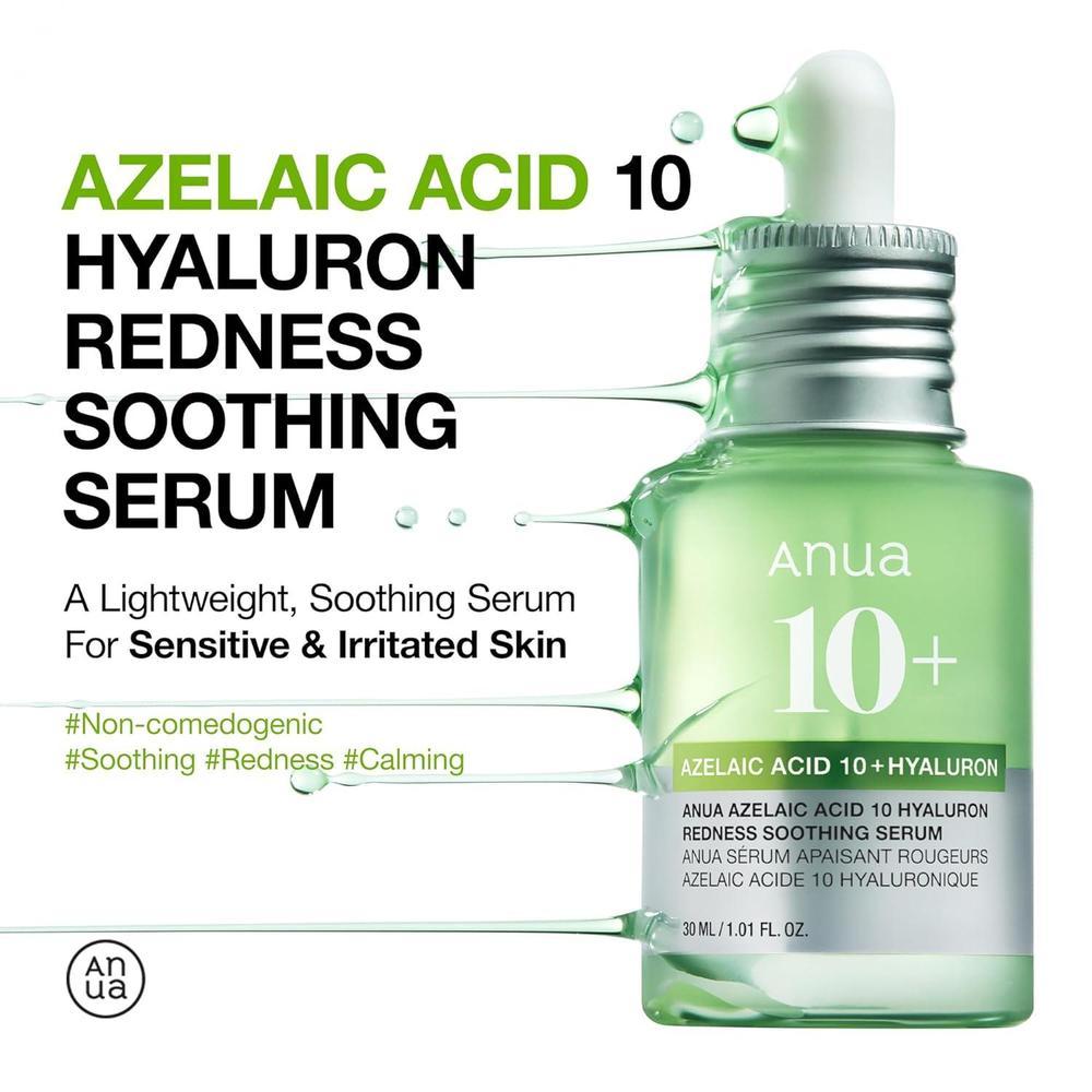 Suero Anua Ácido Azelaico 10% Hialurónico 30ml