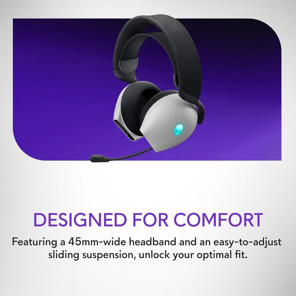 Auriculares Alienware AW725H Inalámbricos Para Juegos Con Bluetooth 5.3 Y Dolby Atmos