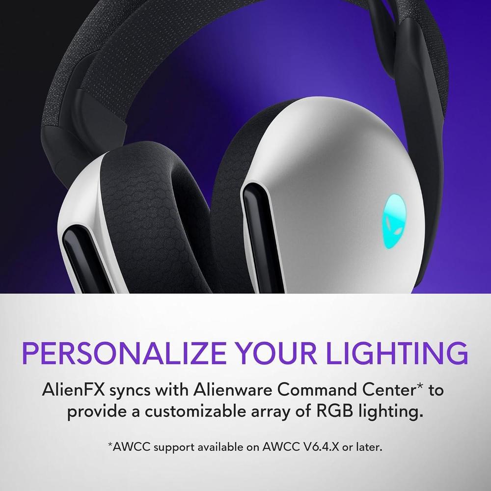 Auriculares Alienware AW725H Inalámbricos Para Juegos Con Bluetooth 5.3 Y Dolby Atmos