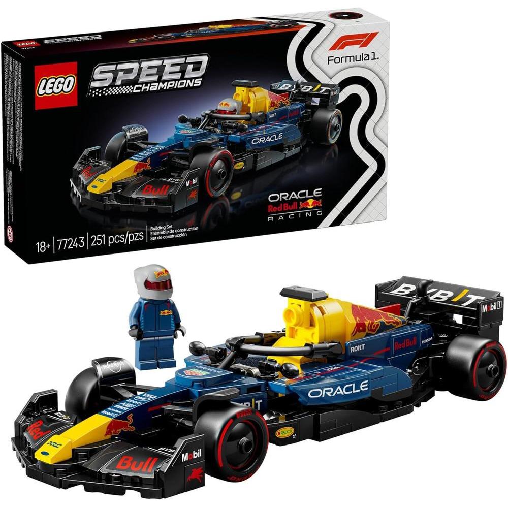 LEGO Speed Champions Oracle Red Bull Racing RB20 F1 - Construcción para adultos con características realistas