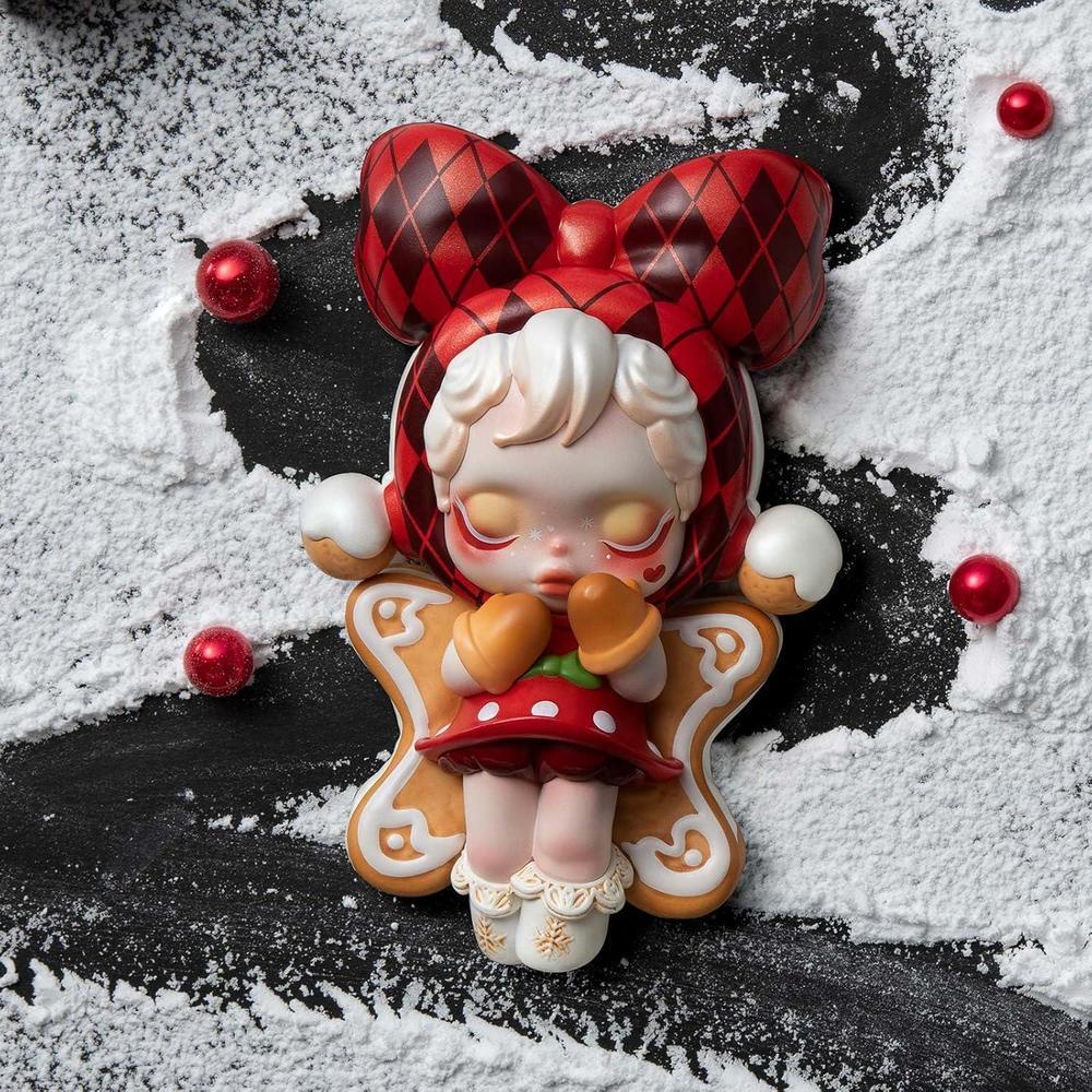 POP MART SKULLPANDA - Figuras coleccionables de la serie Wishing Time, diseño aleatorio, ideales para decoración o regalo
