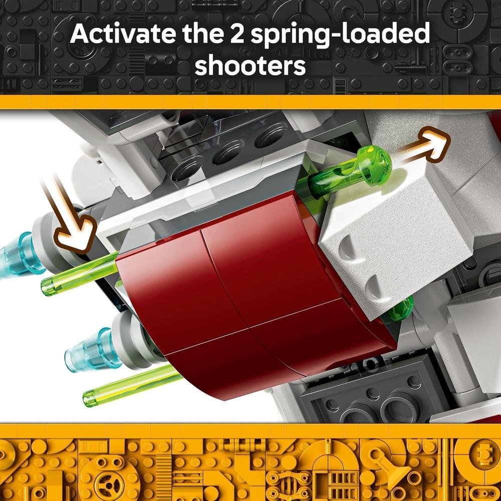 LEGO Star Wars: Ahsoka's Jedi Interceptor - Juguete de Construcción para Niños y Niñas, Edad 8+, Ideal como Regalo de Cumpleaños