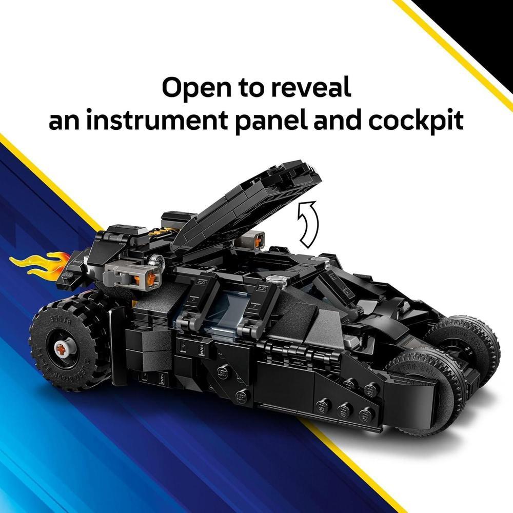 LEGO DC Batman Tumbler vs Two Face & The Joker Toy Building Set – Superhéroe Batmobile para niños, idea de regalo para cumpleaños