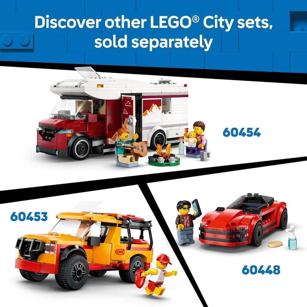 LEGO City Off-Road Camión de Montaña 4x4 con Minifigura de Aventurero y Accesorios para Niños de 6 Años o Más