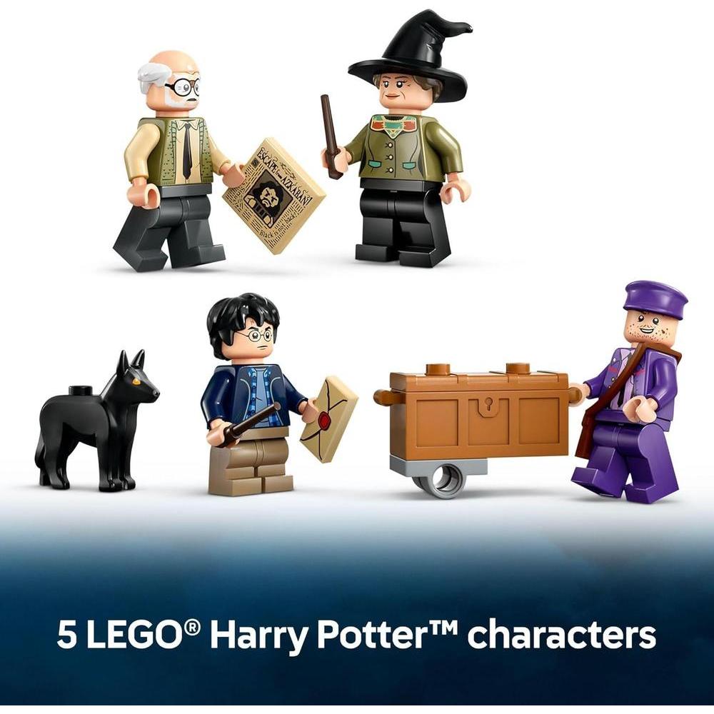 LEGO Harry Potter Knight Bus Adventure, set de construcción para recrear escenas con 5 minifiguras del mundo mágico