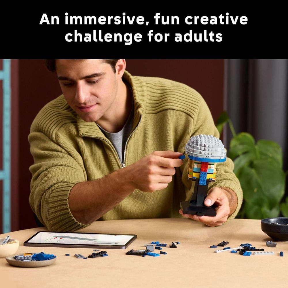 LEGO Casco Jango Fett Star Wars - Kit de Modelo para Adultos - Juego de Construcción Coleccionable - Decoración de Habitación