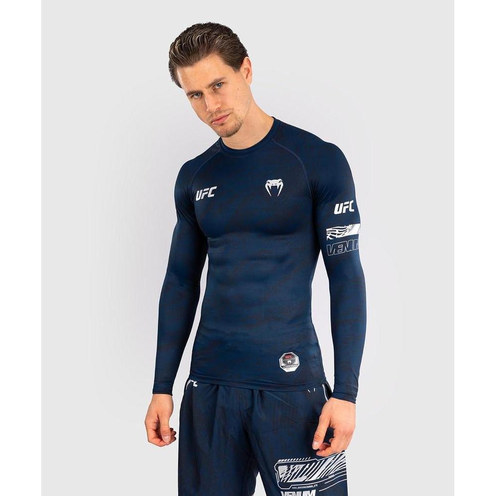 Venum UFC Fusion Fight Week - Camiseta de manga larga de alto rendimiento para hombre, perfecta para entrenamiento