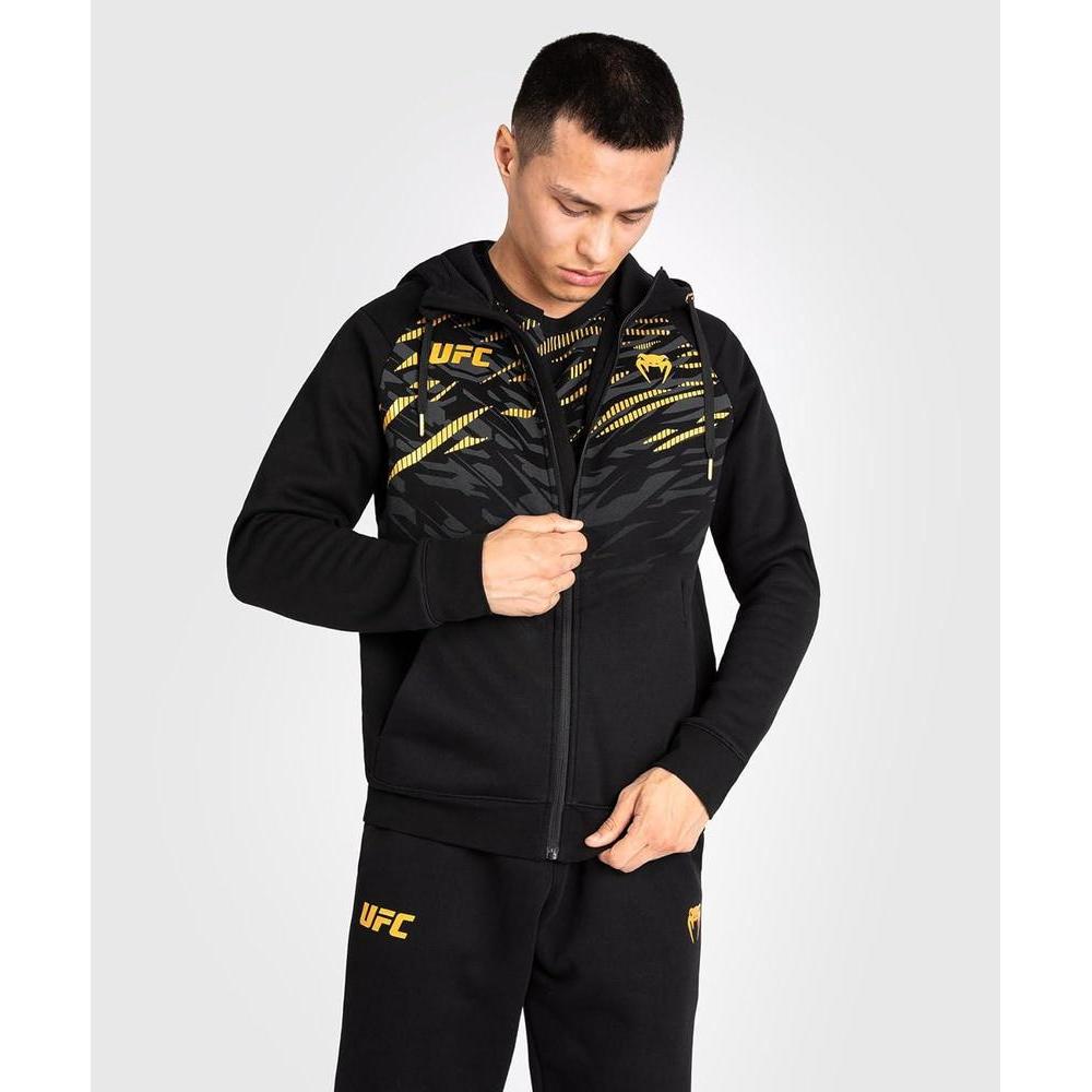 Sudadera con capucha Venum UFC Fusion para hombre con cierre de cremallera completo y logotipo serigrafiado