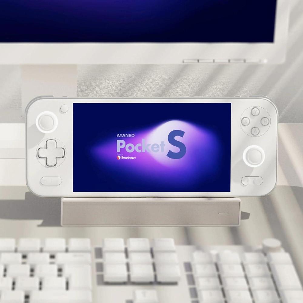 Consola Portátil AYANEO Pocket S con Android Snapdragon G3x Gen 2, 16GB RAM, 1TB Almacenamiento, Pantalla Completa