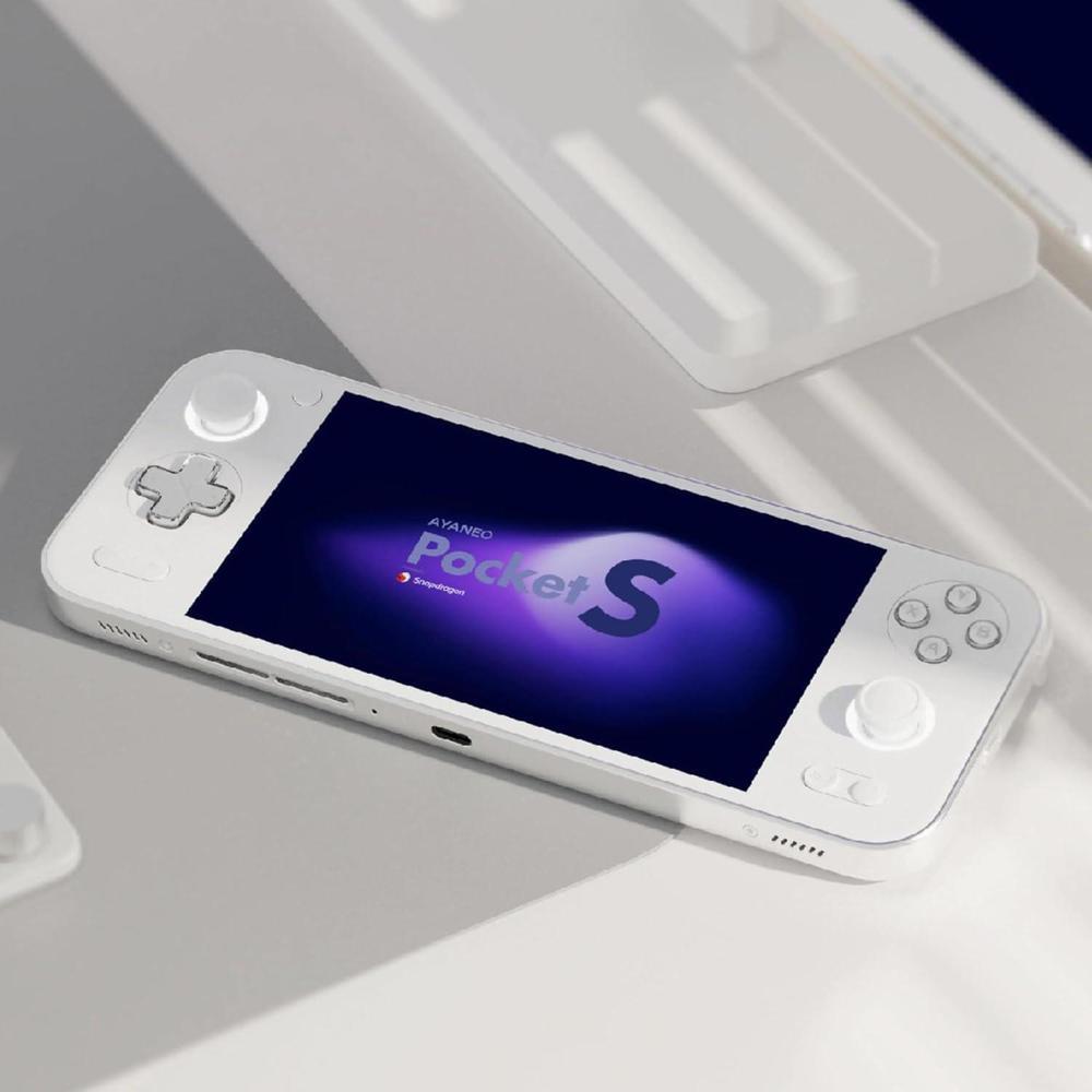 Consola Portátil AYANEO Pocket S con Android Snapdragon G3x Gen 2, 16GB RAM, 1TB Almacenamiento, Pantalla Completa