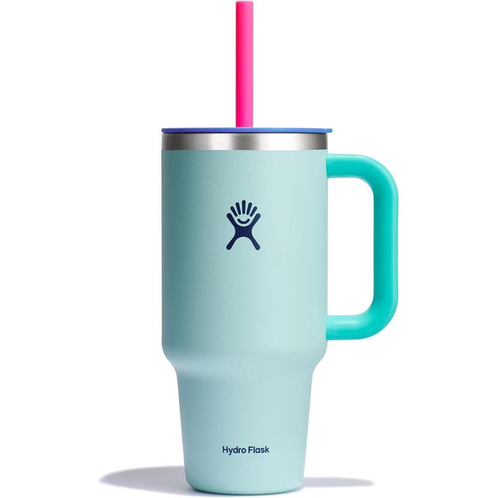 Hydro Flask Travel Tumbler Stainless Steel Insulated Cup with Lid and Straw for Cold Water and Drinks for Sports, School, Work, Car, Travel and Weekends