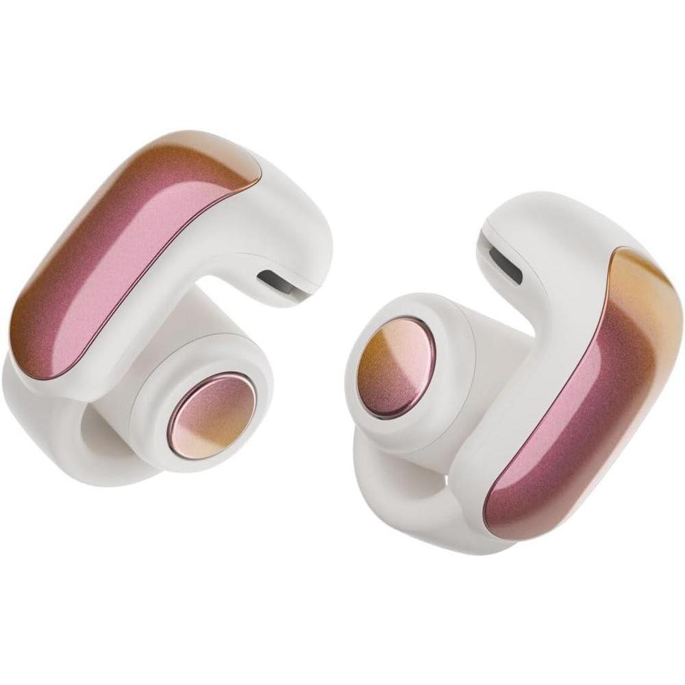 Bose Ultra Open Bluetooth Earbuds, True Wireless Earbuds with OpenAudio for Awareness, Clip On Design for Comfort, Immersive Audio, Up to 48 Hrs of Playtime, Sunset Iridescent - Limited Edition Color
