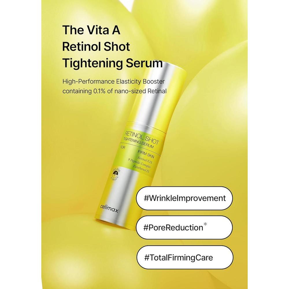 Celimax The Vita A Retinol Shot Suero Tensor Con Retinol Puro Acido 30ml