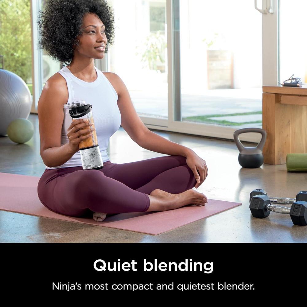 Ninja Blast Batidora portátil e inalámbrica para batidos, sin BPA, tapa a prueba de fugas, USB-C recargable, piezas aptas para lavavajillas