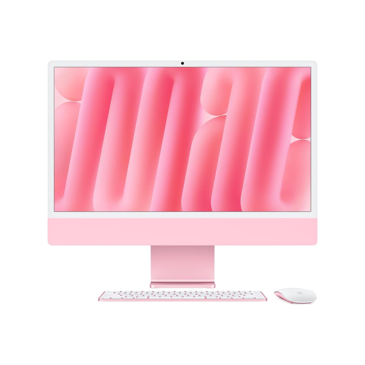 Apple 2024 iMac All-in-One Desktop Computer with M4 chip with 10-core CPU and 10-core GPU: Built for Apple Intelligence, 24-inch Retina Display, 16GB Unified Memory, 512GB SSD Storage; Pink