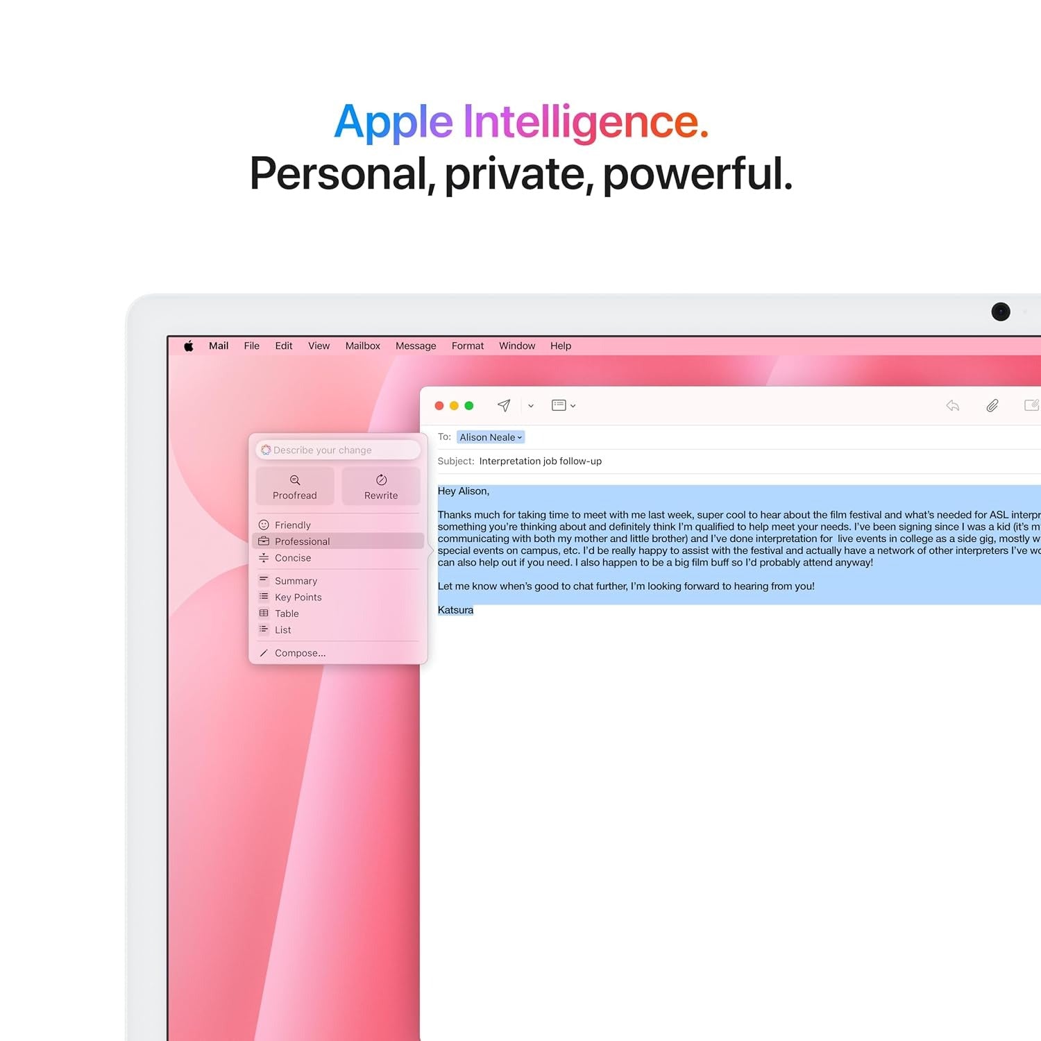 Apple iMac 24 M4 - Pink
