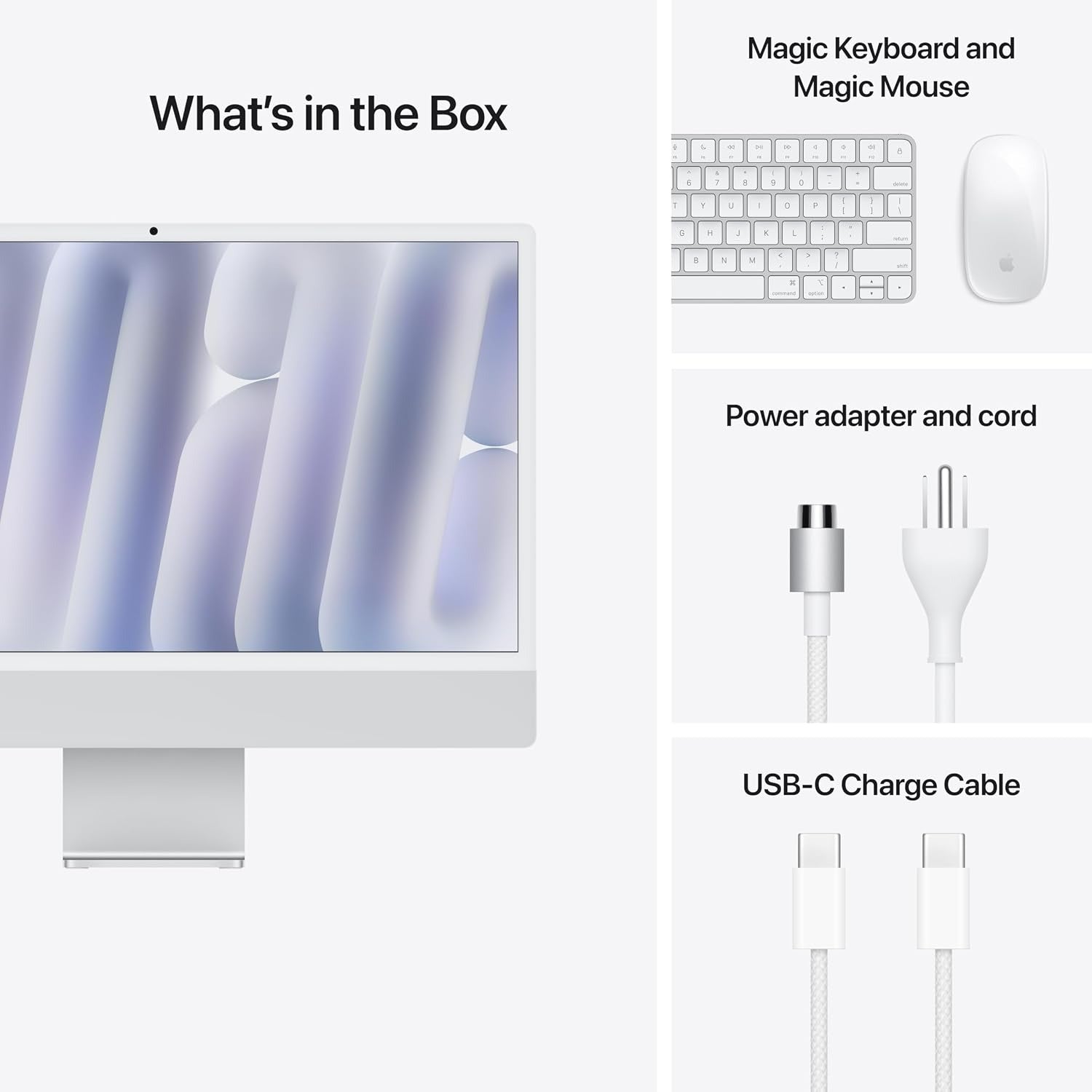Apple iMac 24 M4 - Silver