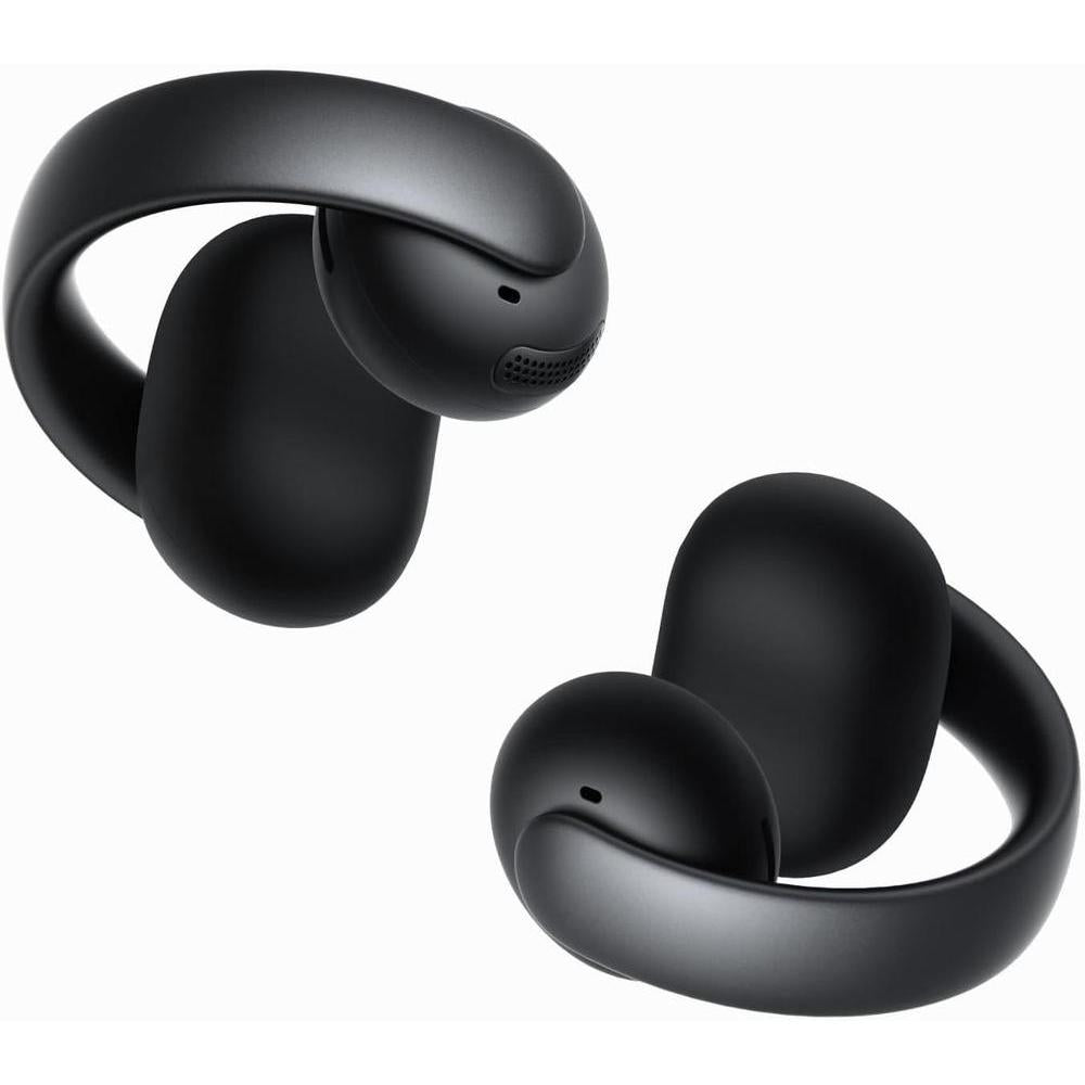 Soundcore AeroClip by Anker, Open-Ear Earbuds, Clip-On Headphones, Adaptive Comfort, Clear Calls with 4 Mics and AI, Stable Fit, 12mm Drivers for Powerful Bass, Hi-Res, Open-Ring Design