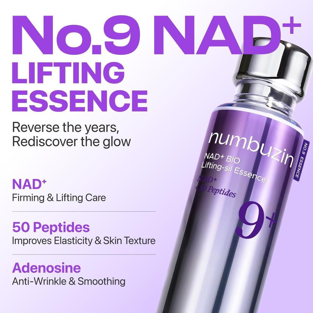Numbuzin No.9 Nad+ Bio Lifting Serum Para Firmeza, Hidratación Y Brillo 50ml