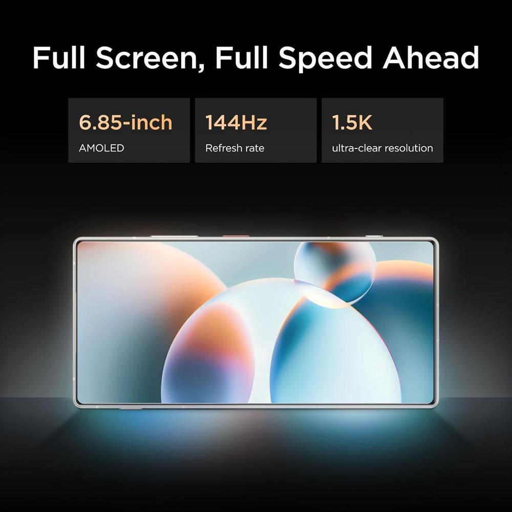 Nubia Z70 Ultra - Teléfono Android Desbloqueado Con Snapdragon 8, Cámaras Triples, Pantalla AMOLED 144Hz, 16GB RAM, 512GB Negro