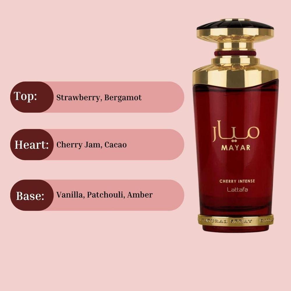 Lattafa Mayar Cherry Intense for Unisex Eau de Parfum Spray