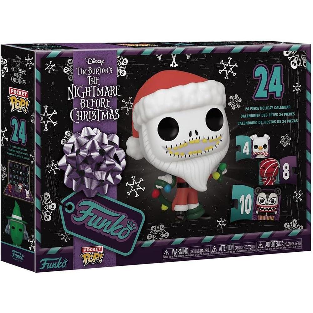 Funko Pop! Countdown Calendar: The Nightmare Before Christmas - 24 Days of Surprises - Collectible Vinyl Mini Figures - Mystery Box - Gift Idea - Holiday Present - Christmas or Birthday Countdown