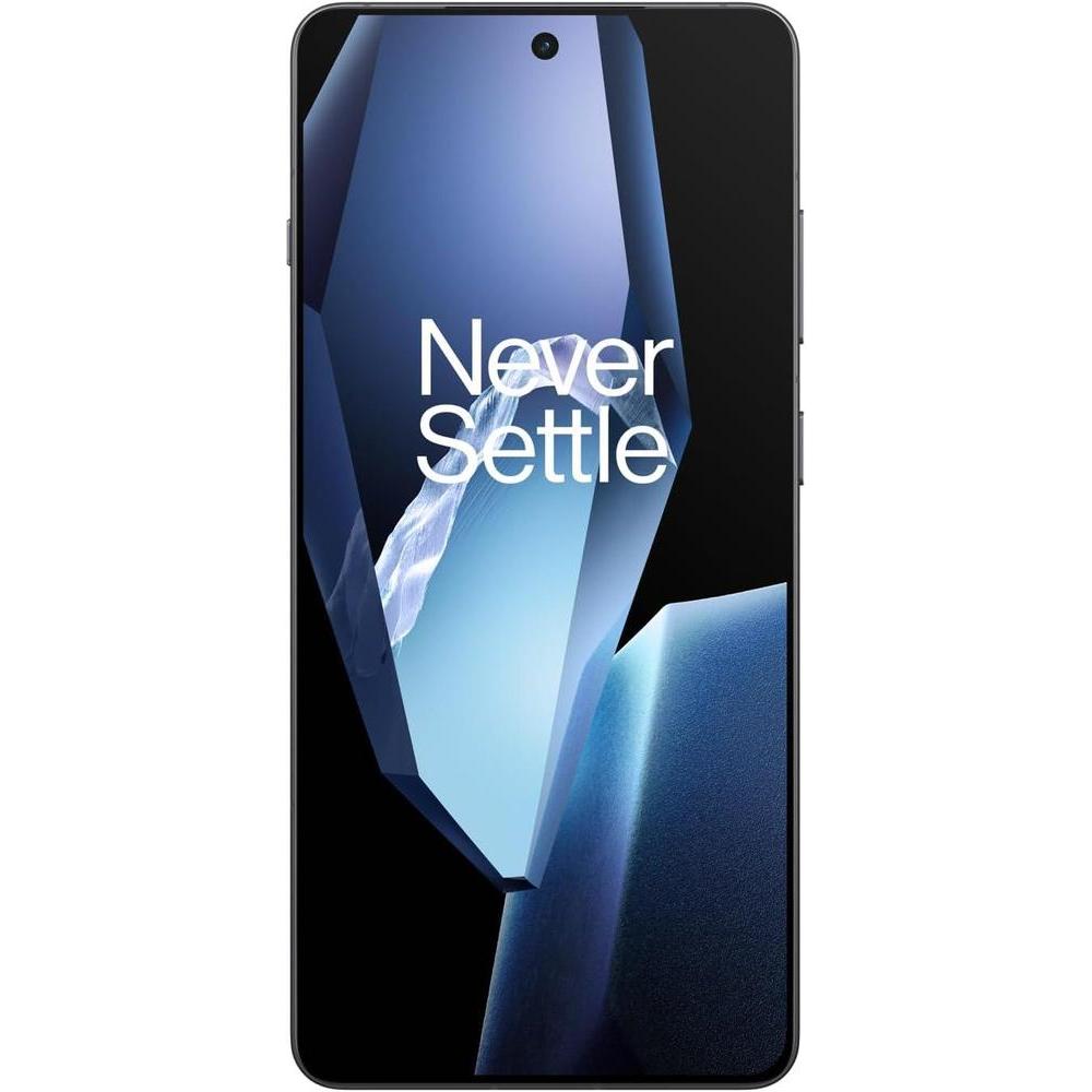 OnePlus 13R con 12GB RAM y 256GB almacenamiento, Dual-SIM, Snapdragon 8 Gen 3, carga rápida, Nebula Noir, Android 15
