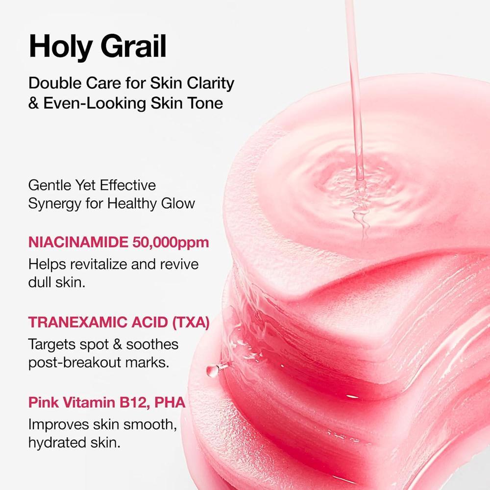 Anua Niacinamide 5 TXA Toner Pads con ácido tranexámico para cuidado diario de la piel coreano, incluye 60 almohadillas