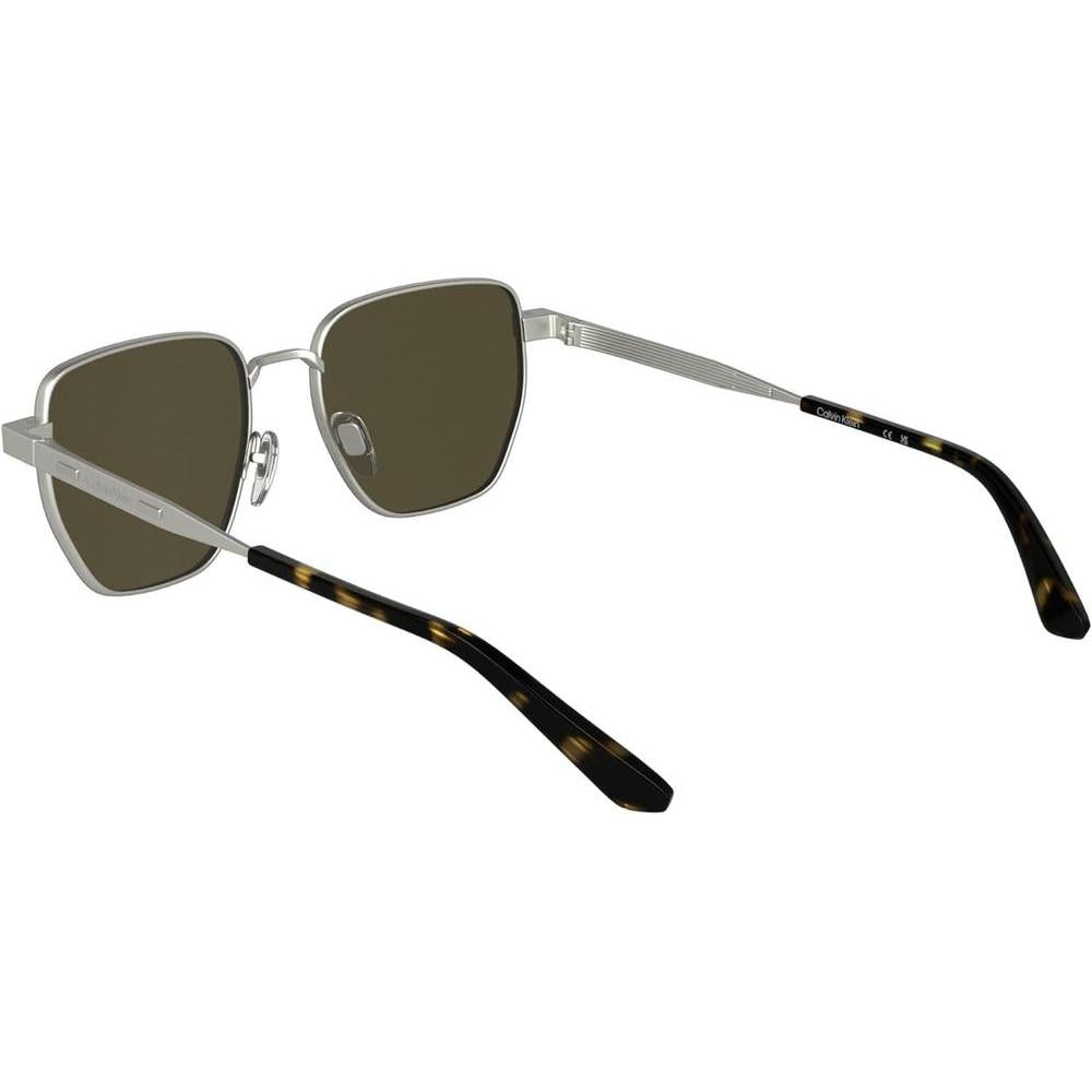 Gafas de sol Calvin Klein CK25100S con diseño cuadrado minimalista y marco metálico