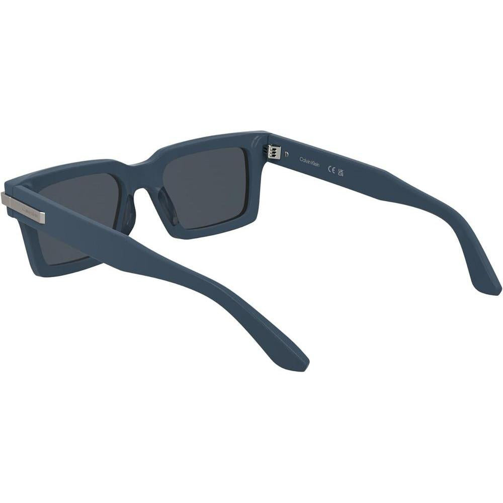 Gafas de sol Calvin Klein Ck25503s con diseño rectangular moderno, construcción en acetato renovado y logotipo en metal