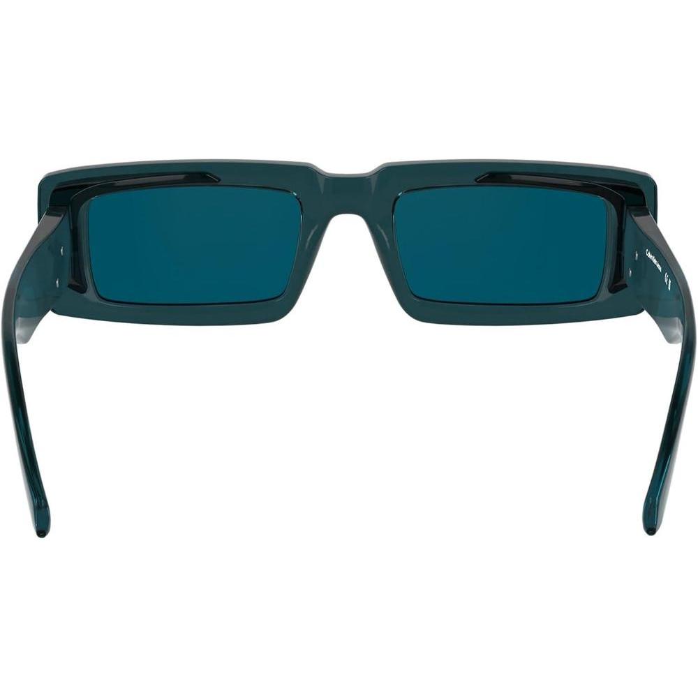 Gafas de sol rectangulares Calvin Klein Jeans con diseño atrevido y perfiles gruesos para comodidad y estilo