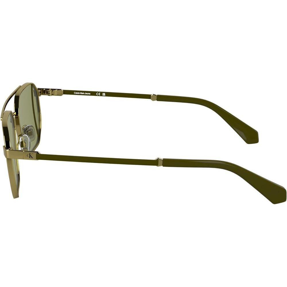 Gafas de sol rectangulares Calvin Klein Jeans CKJ25202S con marco metálico y detalles elegantes