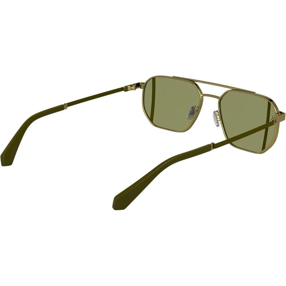 Gafas de sol rectangulares Calvin Klein Jeans CKJ25202S con marco metálico y detalles elegantes