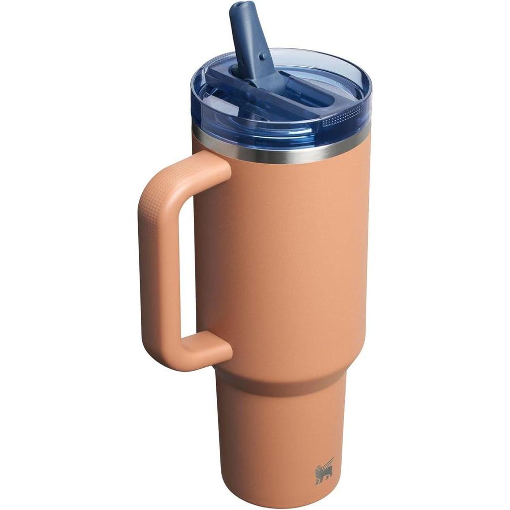 Vaso de paja STANLEY Quencher ProTour antifuga con popote y asa integrado, ideal para viajes, acero inoxidable sin BPA