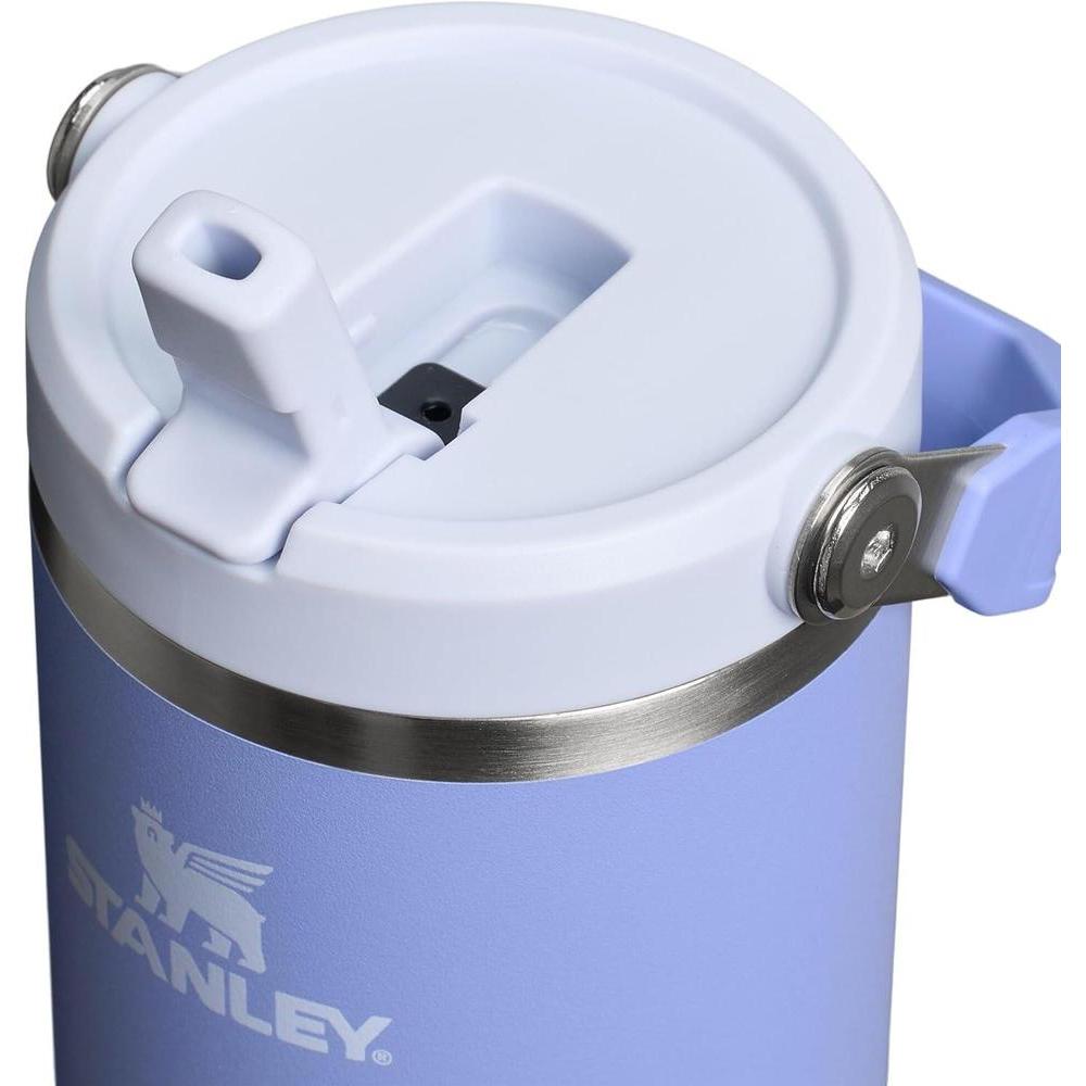 Vaso térmico Stanley IceFlow 2.0 con asa, tapa giratoria y pajilla a prueba de fugas, acero inoxidable BPA-Free