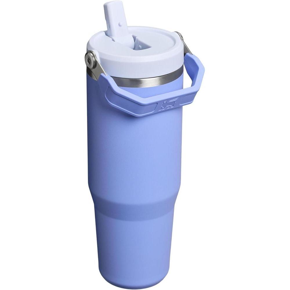 Vaso térmico Stanley IceFlow 2.0 con asa, tapa giratoria y pajilla a prueba de fugas, acero inoxidable BPA-Free