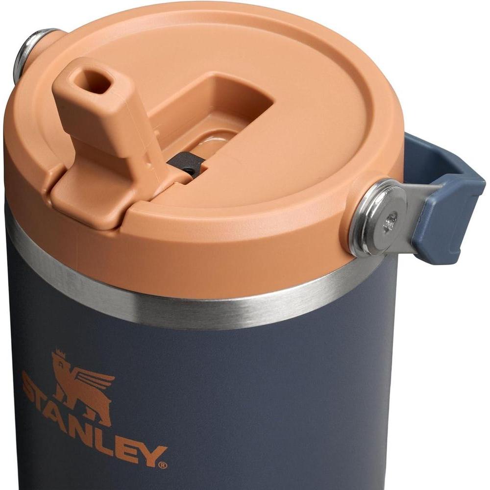 Stanley IceFlow 2.0 con sorbete abatible, mango y tapa a rosca, botella de agua resistente a fugas en acero inoxidable