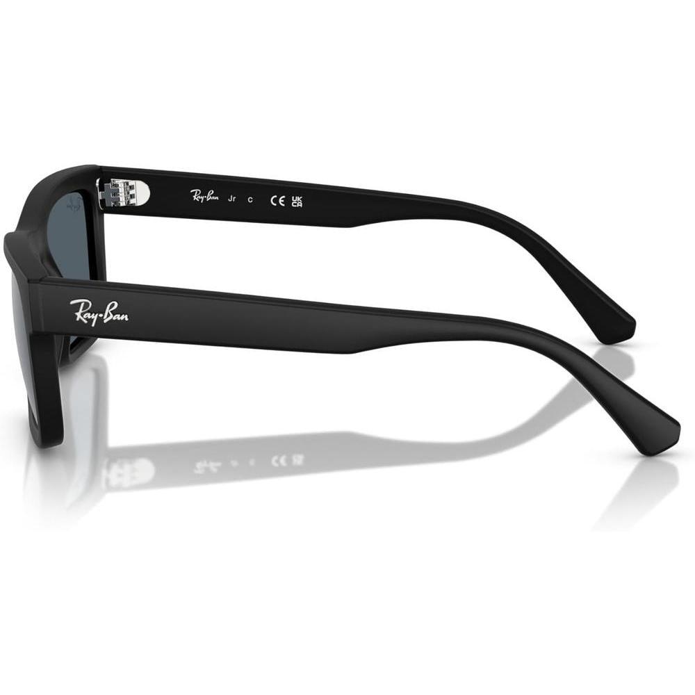 Ray-Ban gafas de sol unisex con montura negra y lentes verdes oscuras, protección UV para jóvenes y adolescentes